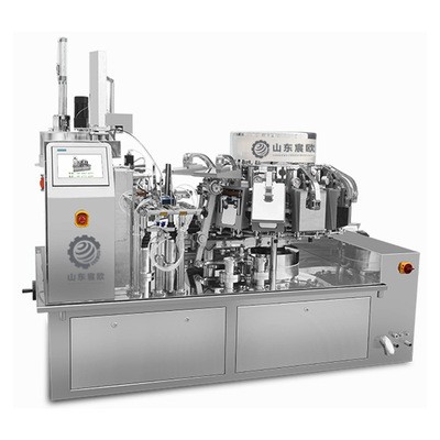 自动称重粉剂预制袋包装机 水平给袋式果脯包装机 调味粉末包装机图5