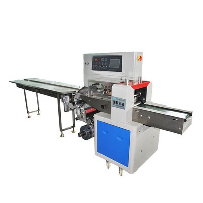 工厂现货供应油酥夹心饼自动装袋机 黑麦馕打包装机SK-600X伺服机图5