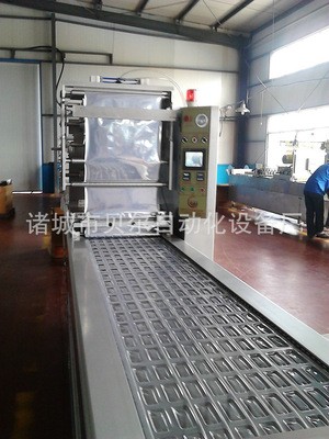 连续热成型真空包装设备，全自动拉伸膜真空包装机图4
