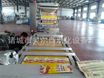 连续热成型真空包装设备，全自动拉伸膜真空包装机图5