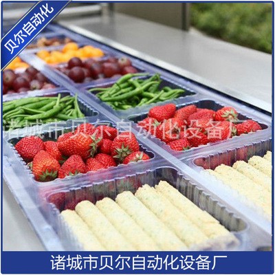 全自动新鲜蔬菜水果锁鲜包装，果蔬肉制品气调包装设备