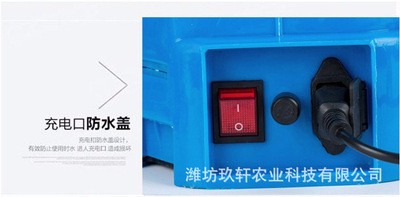 现货供应背负式电动喷雾器农药喷雾器八角款16/18/20升电动打药机图4