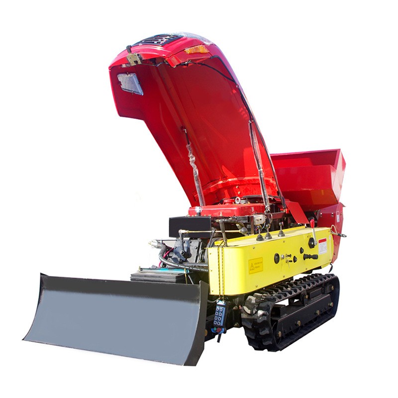 田园管理机多功能履带式微耕机小型农用自走式旋耕机果园开沟机图5