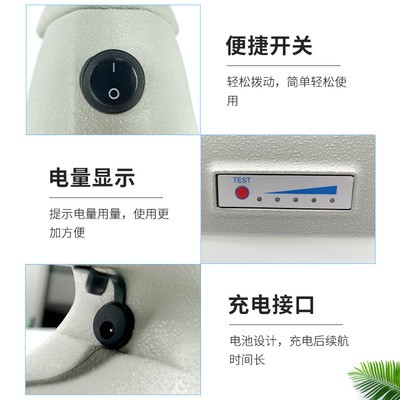 手提式锂电池超低容量喷雾器 1.6L室内电动消毒机 防疫消杀雾化器图4