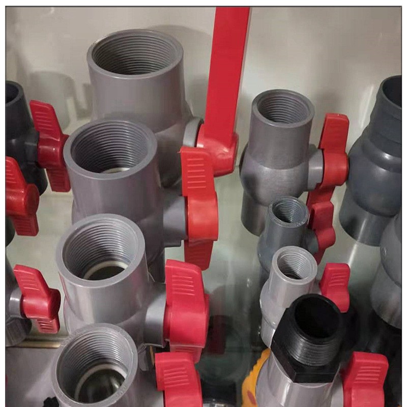 PVC球阀丝口阀门插口阀门PVC丝口球阀图3