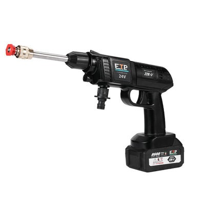 工厂家用洗车枪 便携式无线清洗机 无线高压洗车水枪充电式洗车枪图5