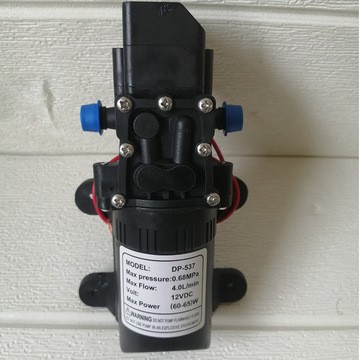 农用打药隔膜泵 12V智能高压大功率双泵 电动喷雾器水泵 架子泵图4