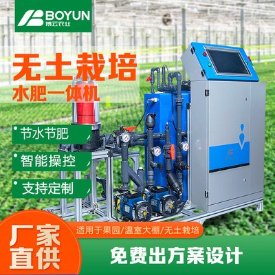 无土栽培专用水肥一体机节水节肥施肥机蓝莓种植水肥机厂家
