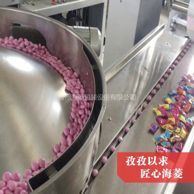 水果糖包装机 夹心糖包装机 棉花糖软糖包装机 话梅软糖包装机图3