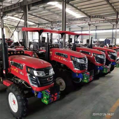 泰鸿804大棚王拖拉机 强压多路阀爬山载重王 带拖车拖拉机图3