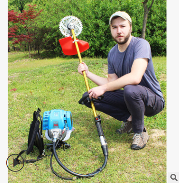 厂家直销四冲程割草机除草松土机割灌机家用打草机多功能锄草机图5