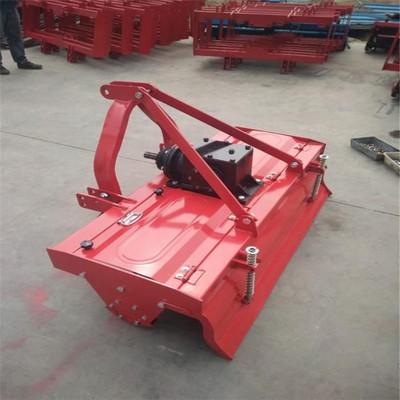 554~1004拖拉机带旋耕机 2.2米中旋耕机 翻地挠地图2