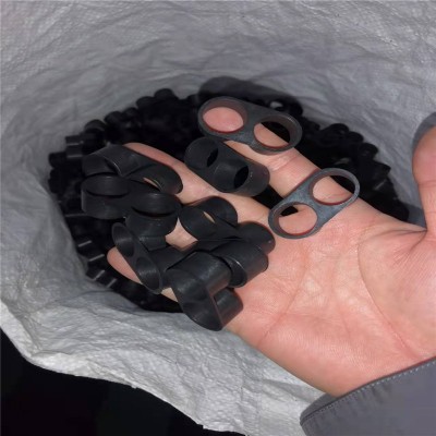 农用毛管堵头折堵8字堵头灌溉用滴管堵头