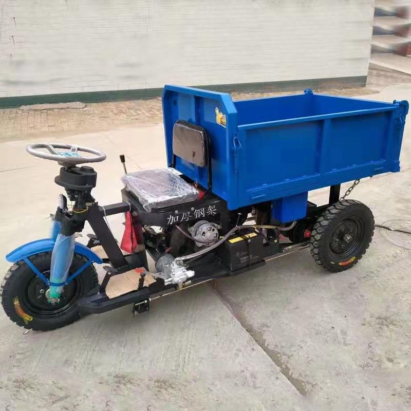 【鑫项美】 建筑工地 爬坡载重王 农用三轮车 仓储运输拉沙水泥车图4