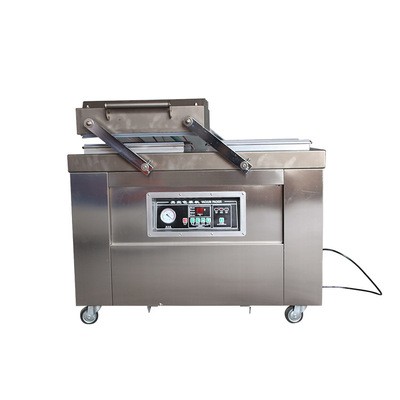 DZ400双室真空包装机 干湿两用真空封口机 双室食品真空包装机图5