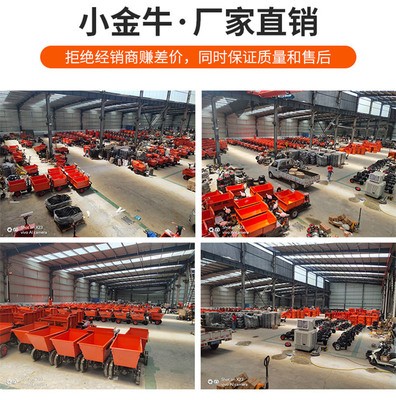 2021电动灰斗车建筑工地用手推灰斗车小型实心胎电动三轮翻斗车图3