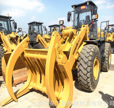 二手龙工LG855N夹木机 龙工LG855装载机 出口外贸