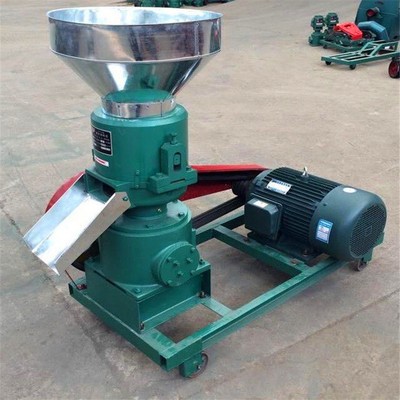 畅销玉米稻壳鸡鸭牛羊猪颗粒饲料机 自动化饲料颗粒加工机