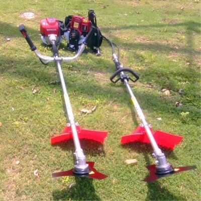 汽油二冲程割草机 背负式园林修剪草坪机 可配打草头现货