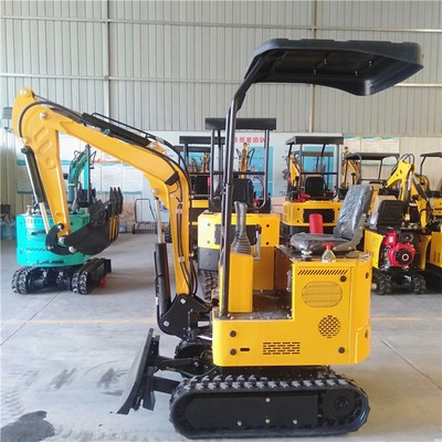 小型12开沟挖掘机 工程机械挖掘机铲车推土机 农用挖掘机现货批发图4