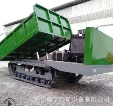 山地爬坡王小型四不像履带翻斗车 供应泥地工矿丘陵履带拖拉机图3