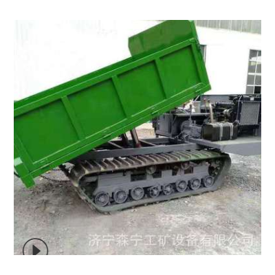 山地爬坡王小型四不像履带翻斗车 供应泥地工矿丘陵履带拖拉机