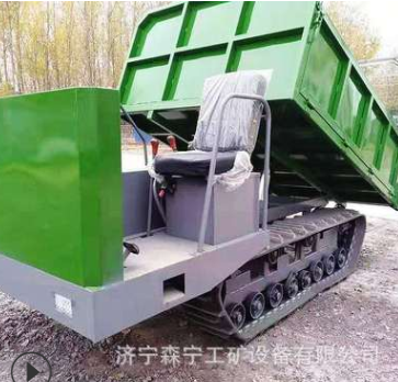 山地爬坡王小型四不像履带翻斗车 供应泥地工矿丘陵履带拖拉机图2