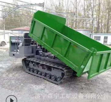 山地爬坡王小型四不像履带翻斗车 供应泥地工矿丘陵履带拖拉机图5
