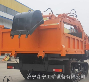 山东生产橡胶履带载重8吨运输车 山地四不像自卸式履带四驱车图3