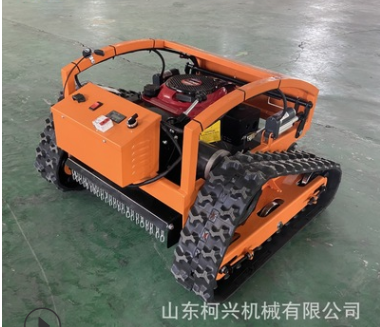 遥控割草机小型履带除草机汽油草坪修剪机外贸出口型割草机图3