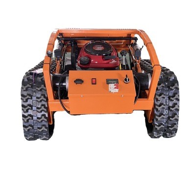 遥控割草机小型履带除草机汽油草坪修剪机外贸出口型割草机图5
