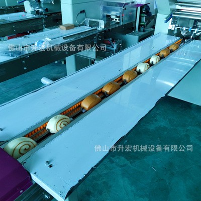 馒头包装机面包糕点枕式包装机叉烧包上走膜包装机馒头包装封口机图3