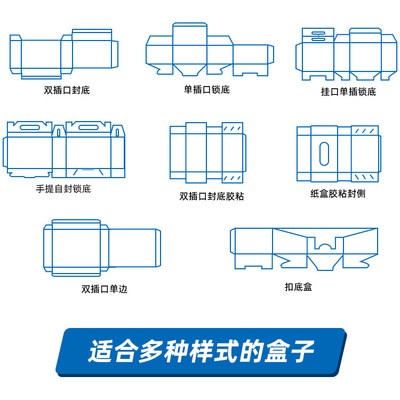 速科自动装盒机眉笔装盒化品装盒机 开盒机 三维包装机图2