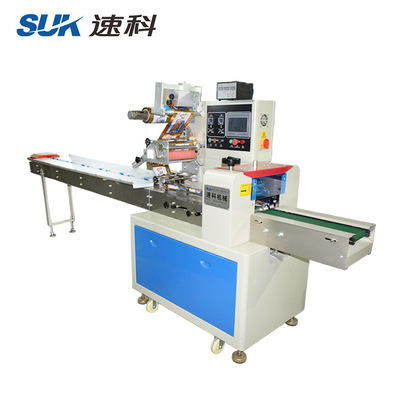 厂家直供枕式包装机 全自动多功能包装机 湿巾面包饼干打包封口机图5