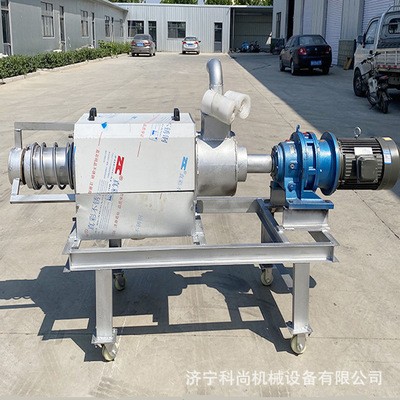供应不锈钢粪水脱离机 养殖场粪便挤压式干湿分离机