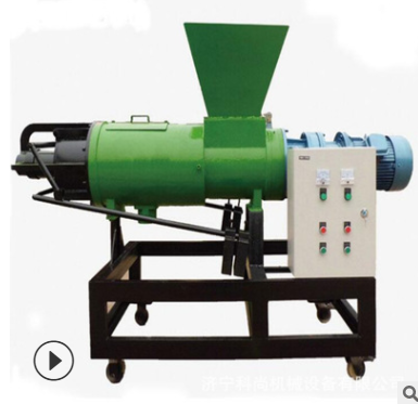 供应螺旋式固液分离机 污水处理猪粪干湿分离脱水机图5