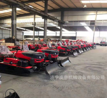 园林草坪开荒除草机 乘坐式遥控旋耕机 履带式田园管理机图2