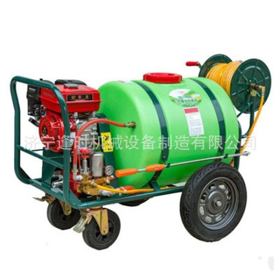 手推汽油打药机 园林高压四轮打药车养殖消毒园林植保电动打药机图2