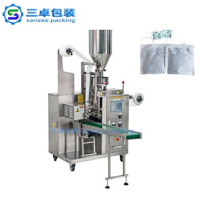 内外袋袋泡茶包装机 茶叶包装机带线标袋泡茶包装机 颗粒包装机图5