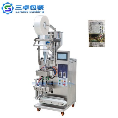 液体包装机 洗发水沐浴露小袋试用装包装机 广州酱液体包装机厂家图5