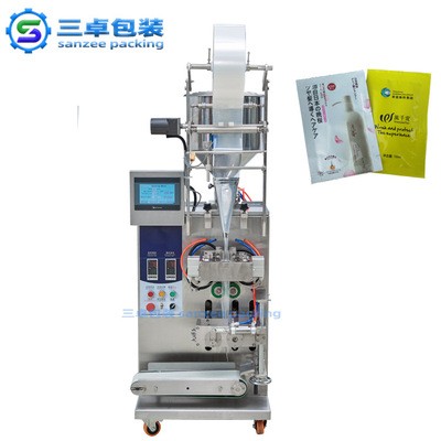 液体包装机 洗发水沐浴露小袋试用装包装机 广州酱液体包装机厂家图3
