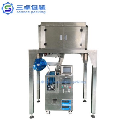 内外袋袋泡茶包装机 三角包包装机 组合秤包装机 茶叶包装机图5