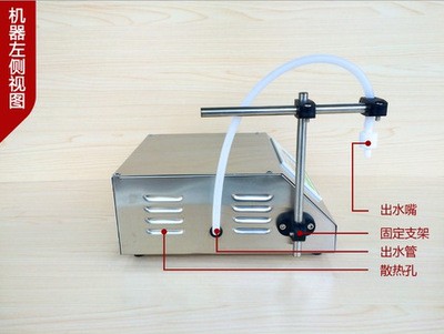 全自动液体包装机三边封灌装袋装牛奶鲜奶水酱油醋白酒定量装袋机图2