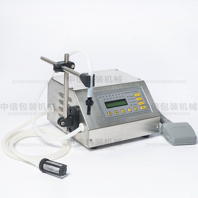 ZONESUN小型数控液体灌装机GFK-160 定量灌装机 果汁饮料罐装机图4