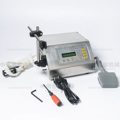 ZONESUN小型数控液体灌装机GFK-160 定量灌装机 果汁饮料罐装机图5