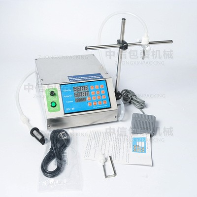 ZONESUN3-3000ml齿轮泵单头灌装机 果汁饮料精油香水齿轮泵灌装机图4