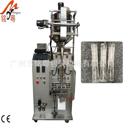 漱口水液体圆角包装机半流体液体立式包装机润滑油剂异型袋灌装机图4