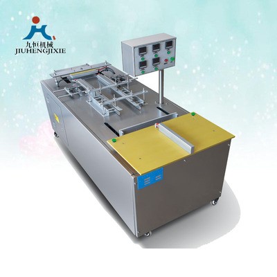 直销JH-180D型半自动茶叶盒透明膜三维包装机 烟包机 包膜机械图2