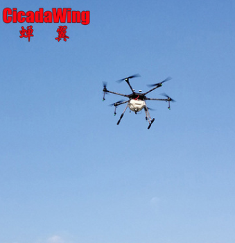 蝉翼植保无人机 10公斤六旋翼 喷洒农业打药飞机 AB自主飞行 厂家图2