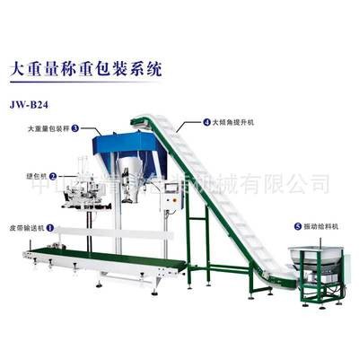 精威套袋式定量粮食包装机械大米包装机小麦自动称重分装机流量秤图3